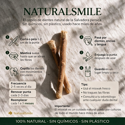 Cepillo Blanqueador Natural™ | El Secreto Natural para una Sonrisa Más Blanca